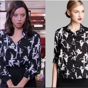 ISO ALICE + OLIVIA BALLERINA BLOUSE 💥